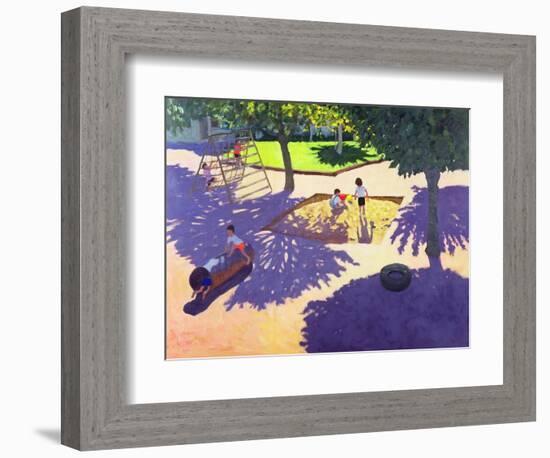 Sandpit, France-Andrew Macara-Framed Giclee Print