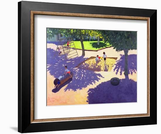 Sandpit, France-Andrew Macara-Framed Giclee Print