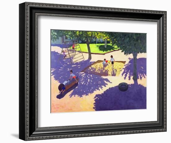 Sandpit, France-Andrew Macara-Framed Giclee Print