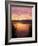 Sandpoint, Id, Sunset on Lake Pond Oreille-Mark Gibson-Framed Photographic Print