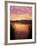 Sandpoint, Id, Sunset on Lake Pond Oreille-Mark Gibson-Framed Photographic Print