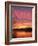 Sandpoint, Id, Sunset on Lake-Mark Gibson-Framed Photographic Print