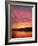 Sandpoint, Id, Sunset on Lake-Mark Gibson-Framed Photographic Print