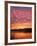 Sandpoint, Id, Sunset on Lake-Mark Gibson-Framed Photographic Print