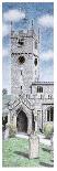 St Michael and All Angels Church Clock, Beetham, Cumbria, 2009-Sandra Moore-Framed Premier Image Canvas