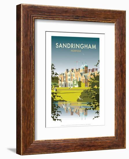 Sandringham - Dave Thompson Contemporary Travel Print-Dave Thompson-Framed Giclee Print