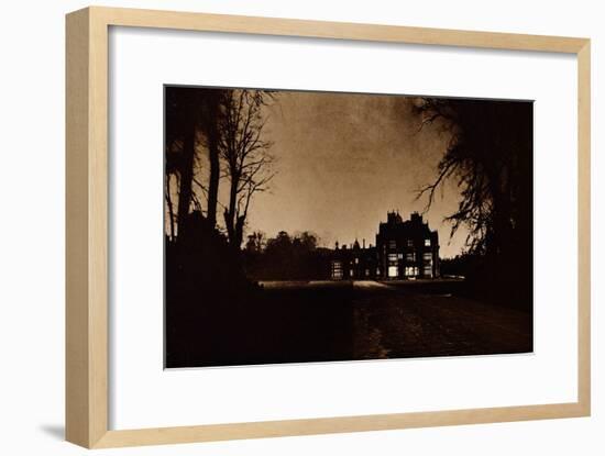 Sandringham House, Norfolk, on the night of King George V's death, 1936-Unknown-Framed Giclee Print