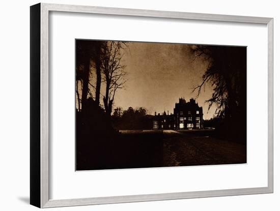 Sandringham House, Norfolk, on the night of King George V's death, 1936-Unknown-Framed Giclee Print