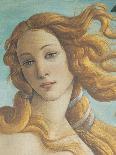 The Birth of Venus, 1478. Detail of the Birth of Venus in scallop shell.-Sandro Botticelli-Giclee Print