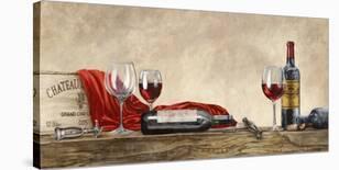 Grand Cru Wines (detail)-Sandro Ferrari-Stretched Canvas