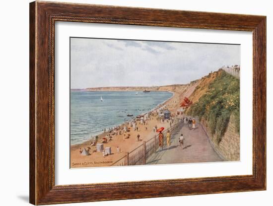 Sands and Cliffs, Southbourne-Alfred Robert Quinton-Framed Giclee Print