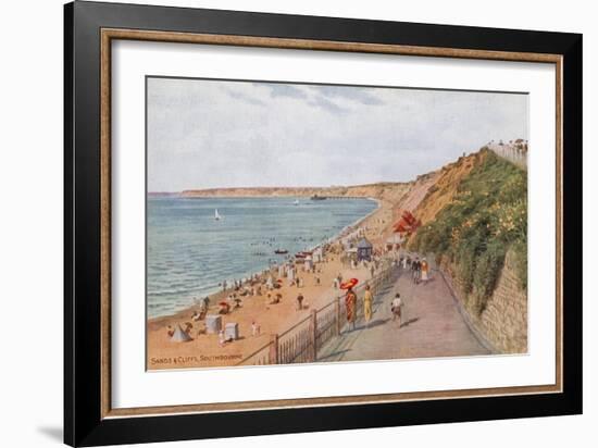 Sands and Cliffs, Southbourne-Alfred Robert Quinton-Framed Giclee Print