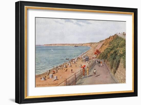 Sands and Cliffs, Southbourne-Alfred Robert Quinton-Framed Giclee Print