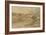 Sandsend, Yorkshire, 1802 (W/C over Graphite on Textured Wove Paper Laid Down on Card)-Thomas Girtin-Framed Giclee Print