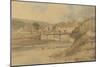 Sandsend, Yorkshire, 1802 (W/C over Graphite on Textured Wove Paper Laid Down on Card)-Thomas Girtin-Mounted Giclee Print