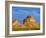 Sandstone Butte in Chaco Culture National Historical Park Scenery, New Mexico-Michael DeFreitas-Framed Photographic Print