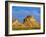 Sandstone Butte in Chaco Culture National Historical Park Scenery, New Mexico-Michael DeFreitas-Framed Photographic Print