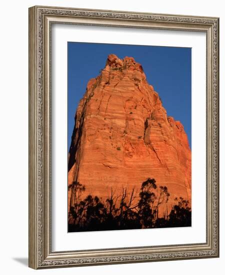 Sandstone Butte in Zion National Park-Scott T. Smith-Framed Photographic Print