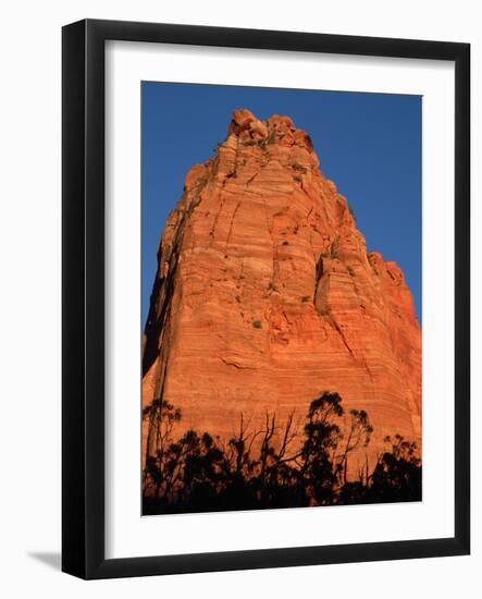 Sandstone Butte in Zion National Park-Scott T. Smith-Framed Photographic Print