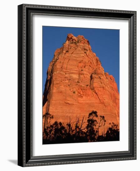 Sandstone Butte in Zion National Park-Scott T. Smith-Framed Photographic Print