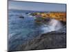 Sandstone Coast at Betlem, Del Llevant Peninsula, Majorca, Spain-Rainer Mirau-Mounted Photographic Print