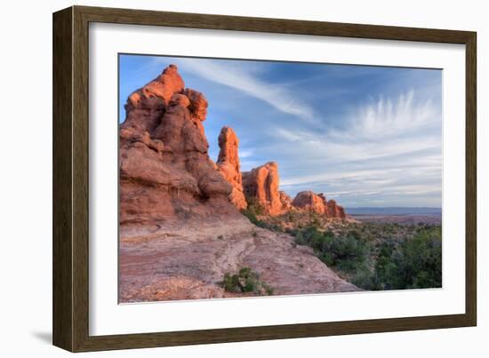 Sandstone Dawn, Arches National Park-Vincent James-Framed Photographic Print