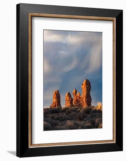 Sandstone Formations, Arches National Park-Vincent James-Framed Photographic Print