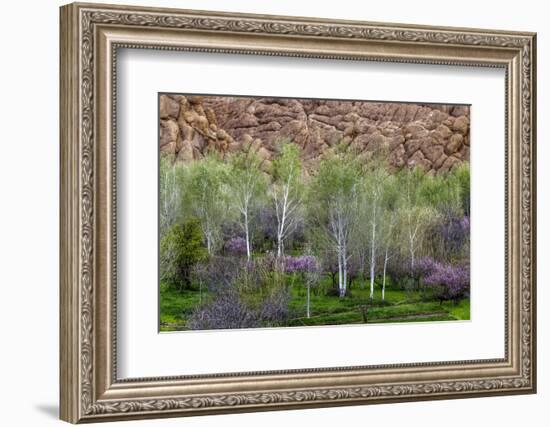 Sandstone formations in Dades Gorges, Morocco-Art Wolfe-Framed Photographic Print