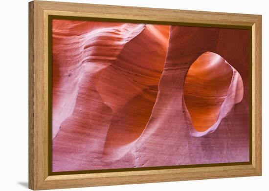 Sandstone formations in Peek-a-boo Gulch, Grand Staircase-Escalante National Monument, Utah, USA-Russ Bishop-Framed Premier Image Canvas