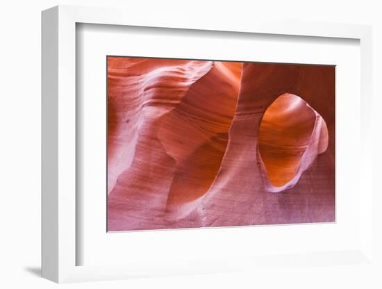 Sandstone formations in Peek-a-boo Gulch, Grand Staircase-Escalante National Monument, Utah, USA-Russ Bishop-Framed Photographic Print