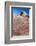 Sandstone landscape, Vermillion Cliffs, White Pocket wilderness, Bureau of Land Management, Arizona-Howie Garber-Framed Photographic Print