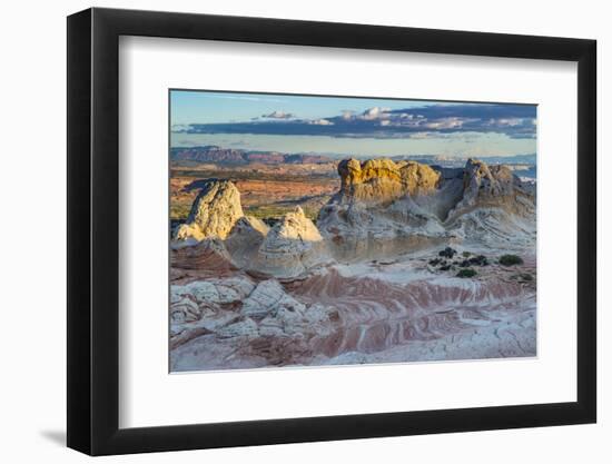 Sandstone Landscape, Vermillion Cliffs, White Pockets Wilderness, Bureau of Land Management, Arizon-Howie Garber-Framed Photographic Print