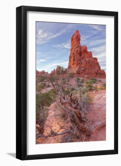 Sandstone Morning, Outside Moab-Vincent James-Framed Photographic Print