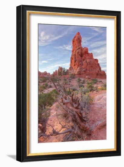 Sandstone Morning, Outside Moab-Vincent James-Framed Photographic Print