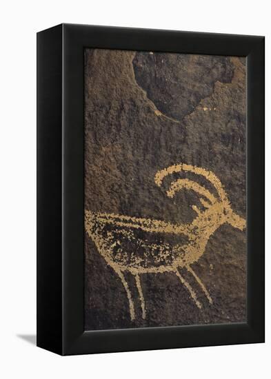 Sandstone, Petroglyphs, Utah, USA-Gerry Reynolds-Framed Premier Image Canvas