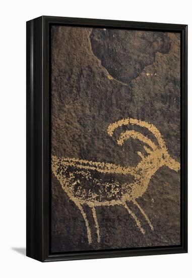 Sandstone, Petroglyphs, Utah, USA-Gerry Reynolds-Framed Premier Image Canvas