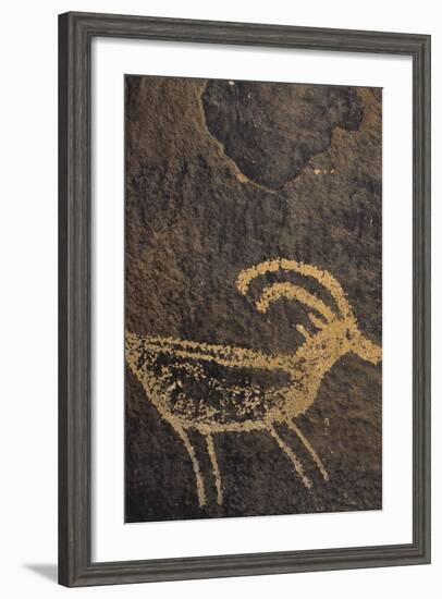 Sandstone, Petroglyphs, Utah, USA-Gerry Reynolds-Framed Photographic Print