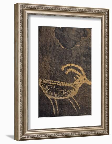 Sandstone, Petroglyphs, Utah, USA-Gerry Reynolds-Framed Photographic Print