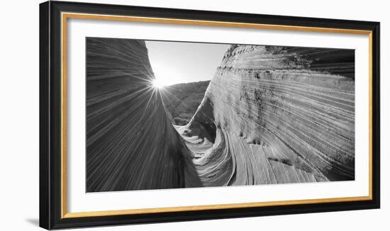 Sandstone Rock Formations, the Wave, Coyote Buttes, Utah, USA-null-Framed Photographic Print