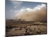 Sandstorm Approaches the Town of Teseney, Near the Sudanese Border, Eritrea, Africa-Mcconnell Andrew-Mounted Photographic Print