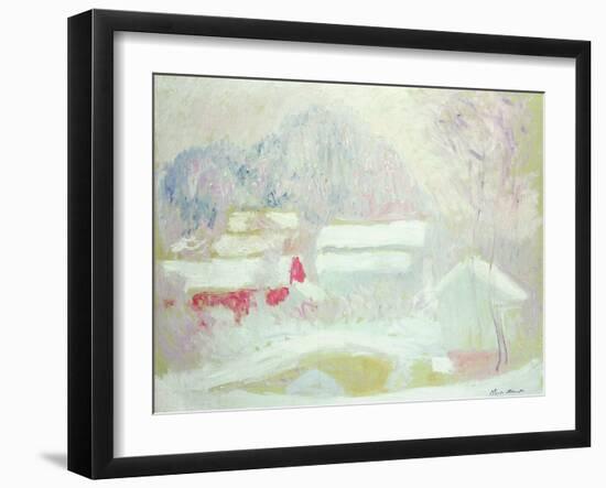 Sandviken, Norway, 1895-Claude Monet-Framed Giclee Print