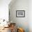 Sandwich Harbor, Namibia. Gull Flies over Immense Sand Dunes-Janet Muir-Framed Photographic Print displayed on a wall