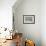 Sandwich Harbor, Namibia. Gull Flies over Immense Sand Dunes-Janet Muir-Framed Photographic Print displayed on a wall