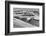 Sandwich Harbor, Namibia. Gull Flies over Immense Sand Dunes-Janet Muir-Framed Photographic Print