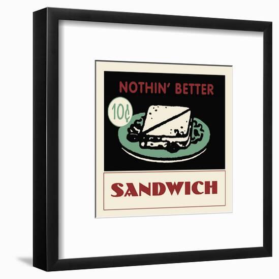 Sandwich-null-Framed Giclee Print