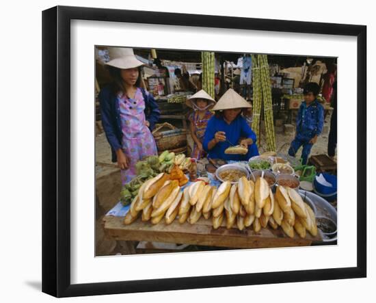 Sandwiches on French Bread, Nha Trang, Vietnam, Indochina, Southeast Asia, Asia-Tim Hall-Framed Photographic Print