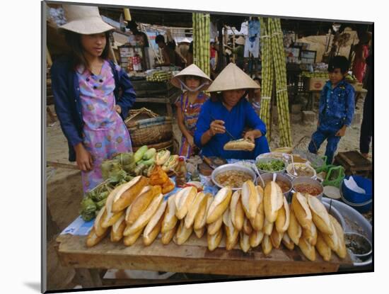 Sandwiches on French Bread, Nha Trang, Vietnam, Indochina, Southeast Asia, Asia-Tim Hall-Mounted Photographic Print