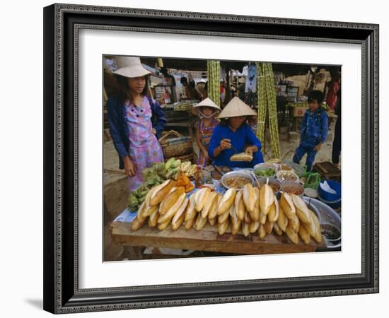 Sandwiches on French Bread, Nha Trang, Vietnam, Indochina, Southeast Asia, Asia-Tim Hall-Framed Photographic Print