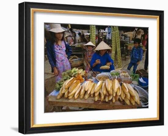 Sandwiches on French Bread, Nha Trang, Vietnam, Indochina, Southeast Asia, Asia-Tim Hall-Framed Photographic Print