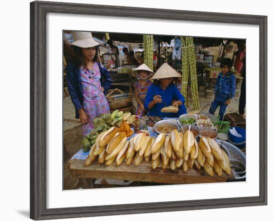 Sandwiches on French Bread, Nha Trang, Vietnam, Indochina, Southeast Asia, Asia-Tim Hall-Framed Photographic Print